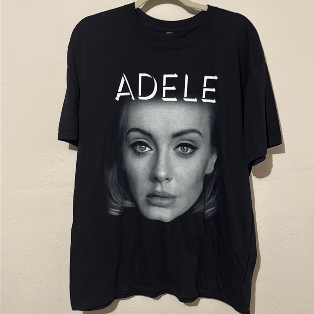 Adele Black Graphic Tee - image 5